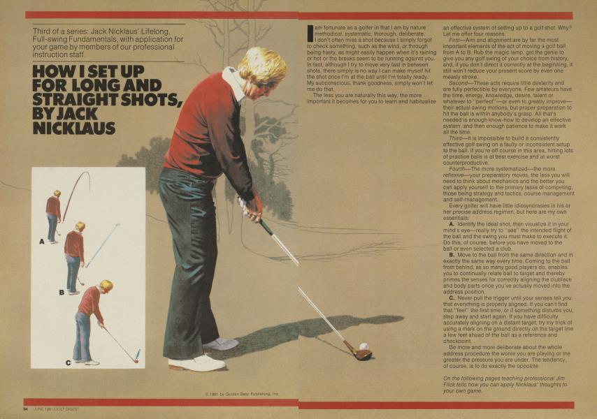 HOW I SET UP FOR LONG AND STRAIGHT SHOTS