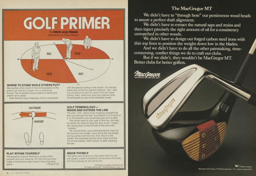 GOLF PRIMER