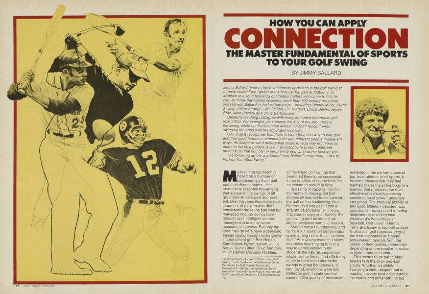 HOW YOU CAN APPLY CONNECTION THE MASTER FUNDAMENTAL OF SPORTS TO YOUR GOLF SWING