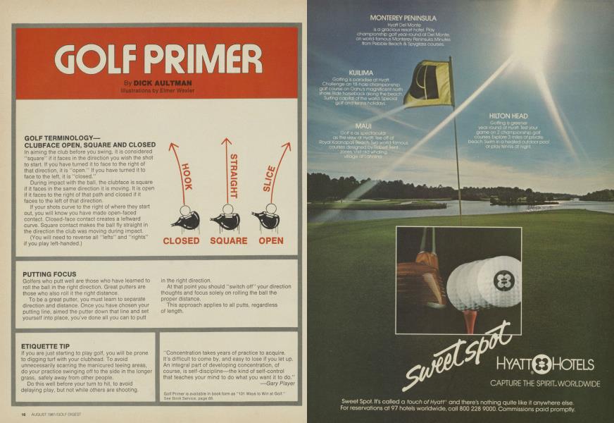 GOLF PRIMER