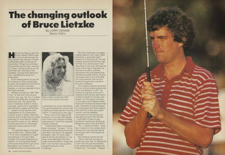 The changing outlook of Bruce Lietzke