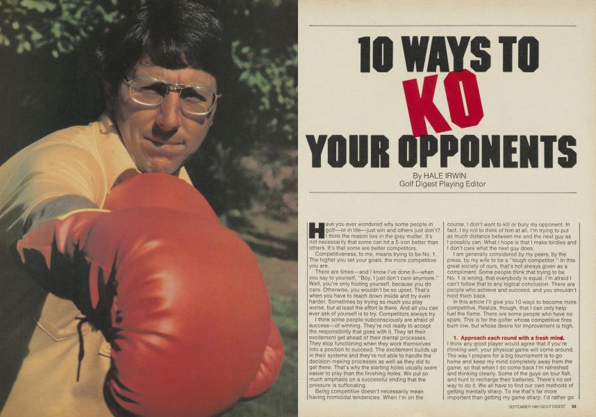 10 WAYSS TO KO YOUR OPPONENTS