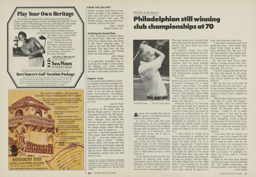 Philadelphian still winning club championships at 70