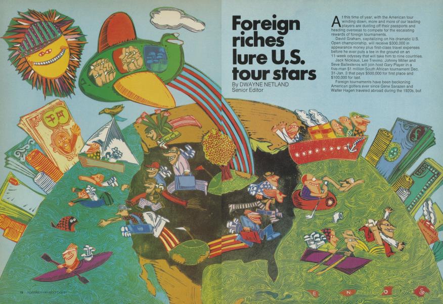 Foreign riches lure U.S. tour stars
