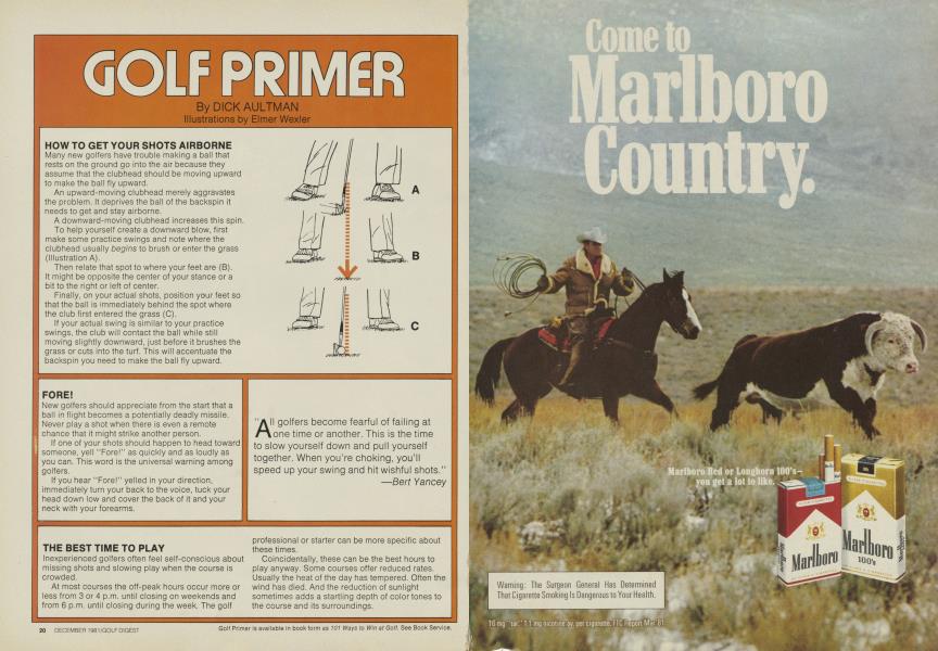 GOLF PRIMER