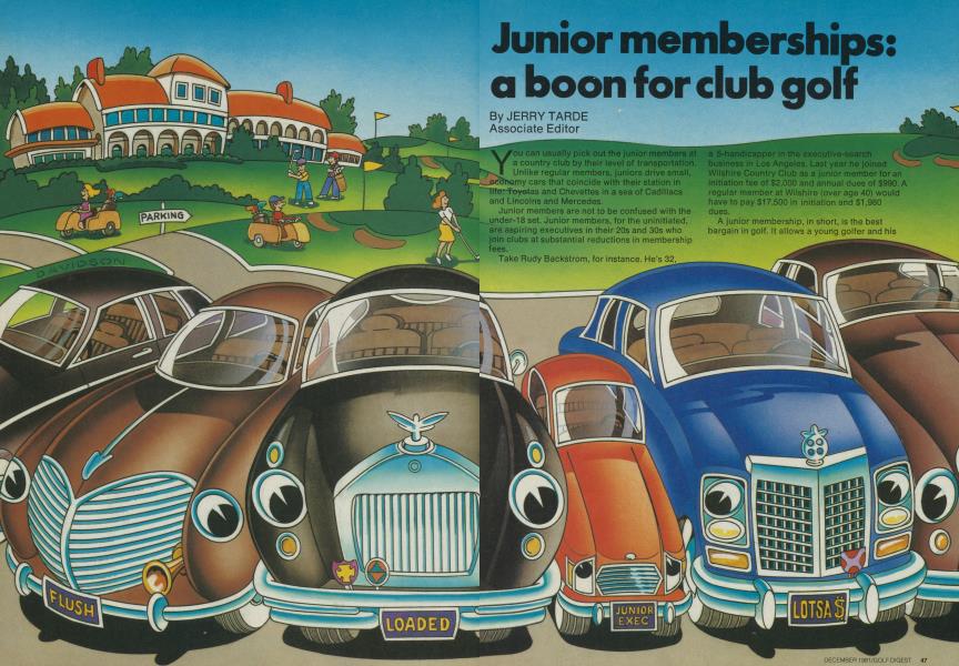 Junior memberships: a boon for club golf