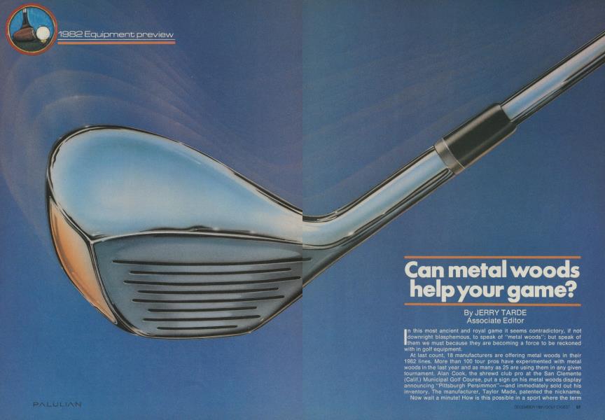 Can metal woods help your game?