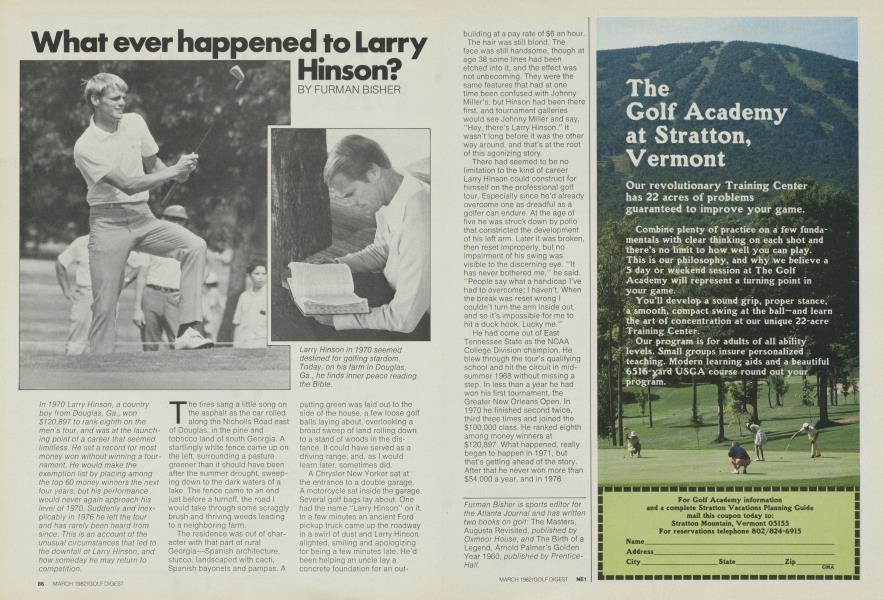 What ever happened to Larry Hinson?