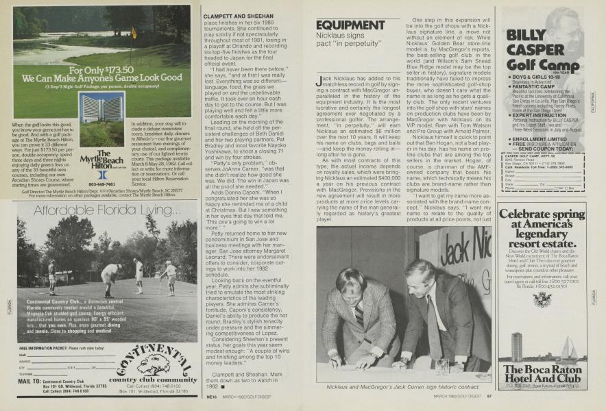 Nicklaus signs pact "in perpetuity”