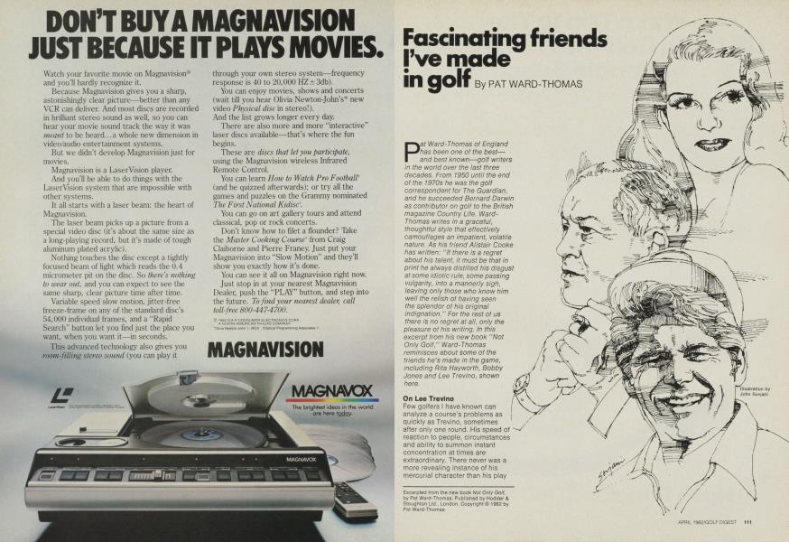 Fascinating friends I’ve made in golf