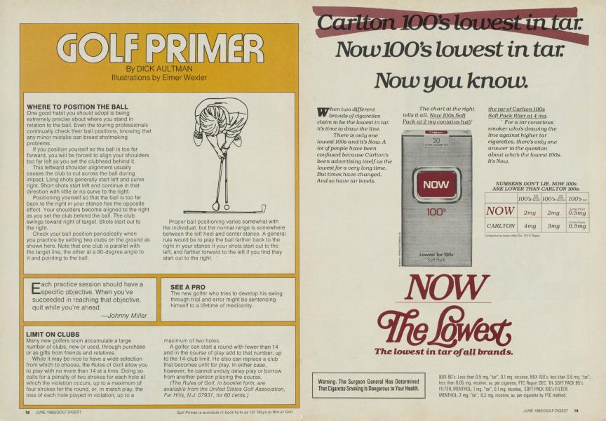 GOLF PRIMER