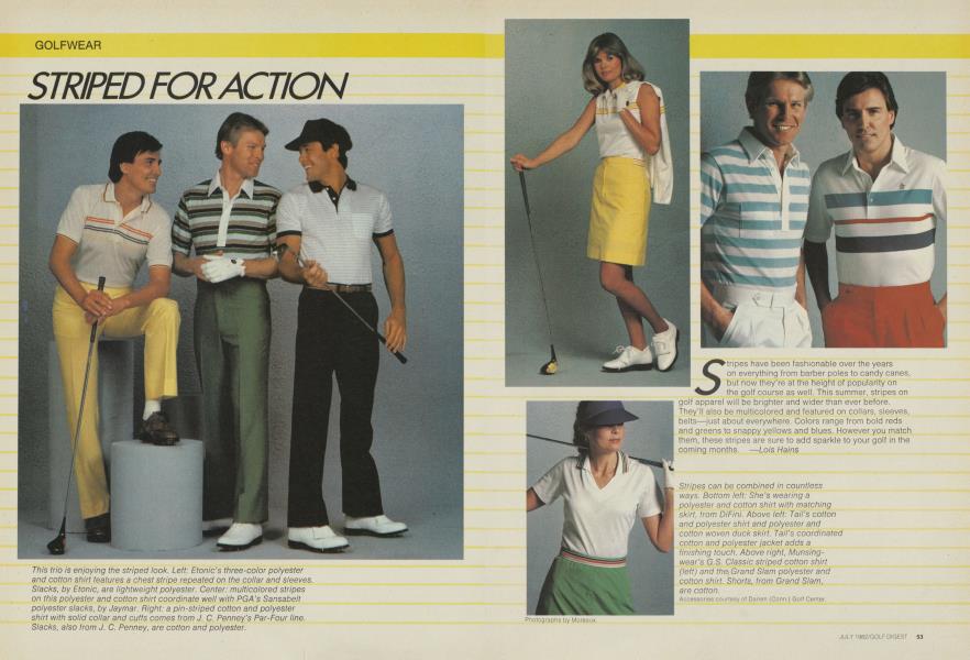 STRIPED FOR ACTION