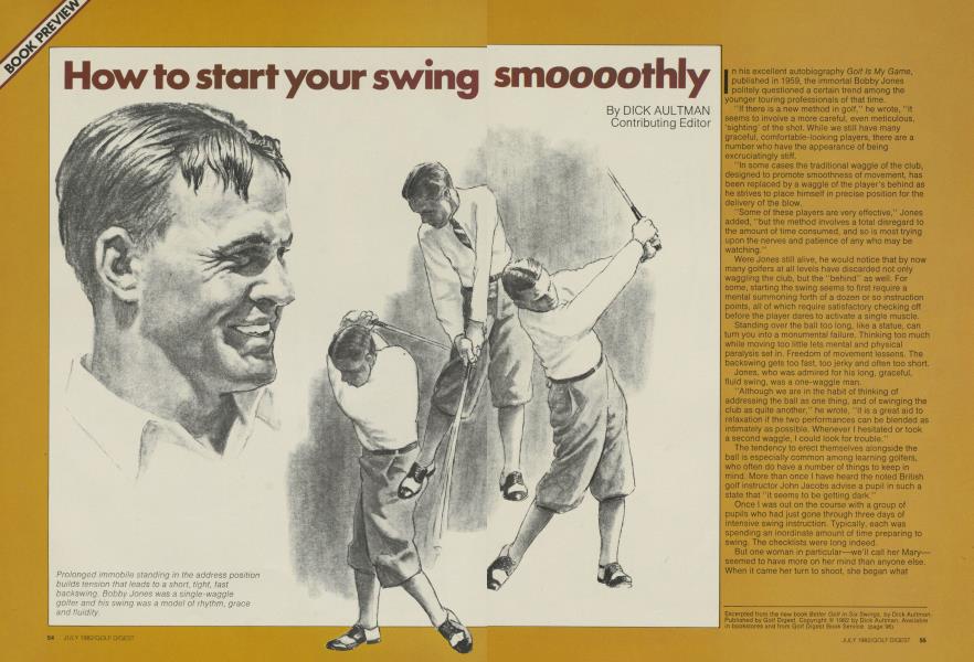 How to start your swing smoooothly