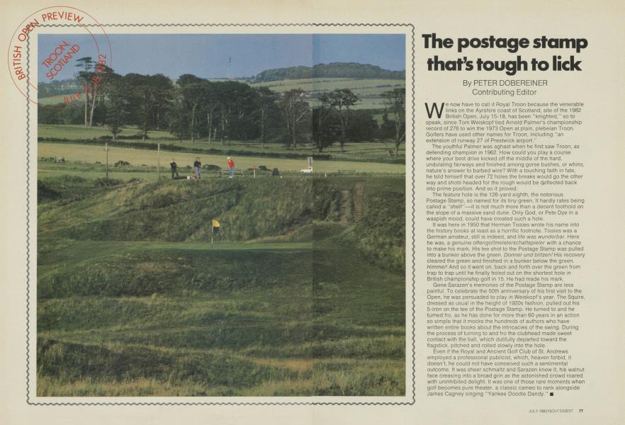 The postage stamp that’s tough to lick