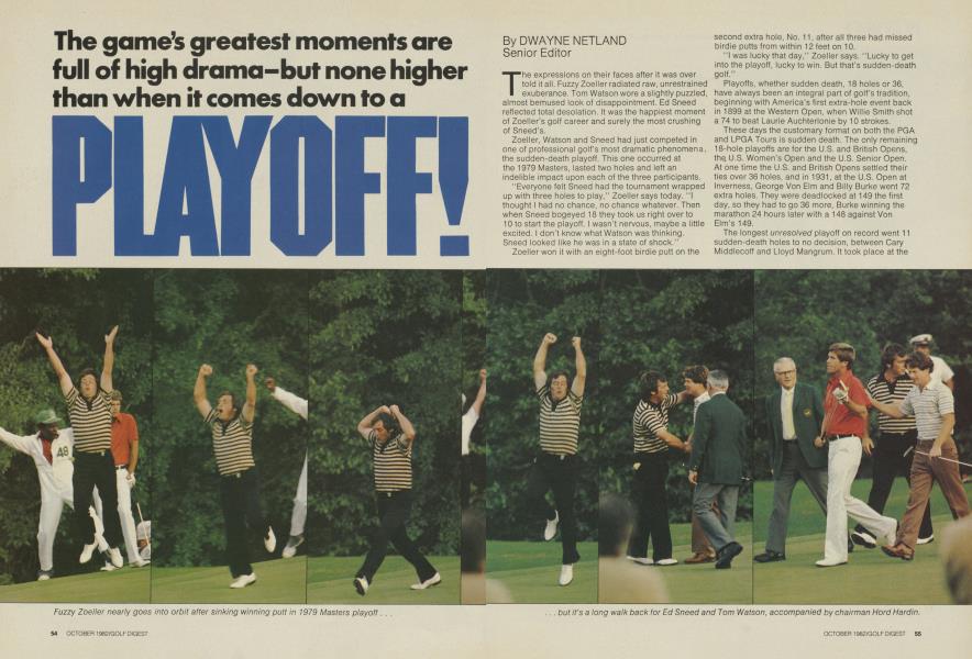 The game’s greatest moments are full of high drama-but none higher than when it comes down to a PLAYOFF!