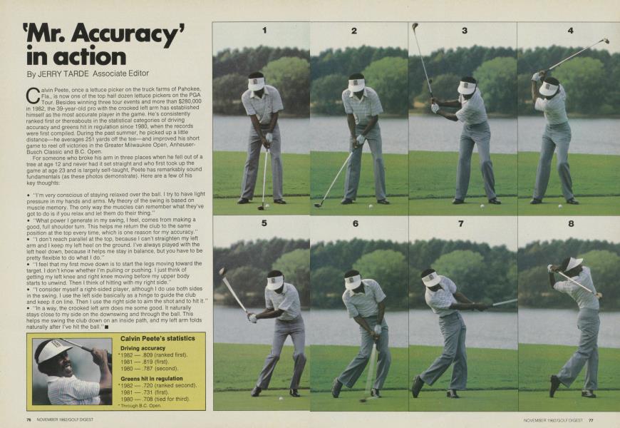 'Mr. Accuracy’ in action