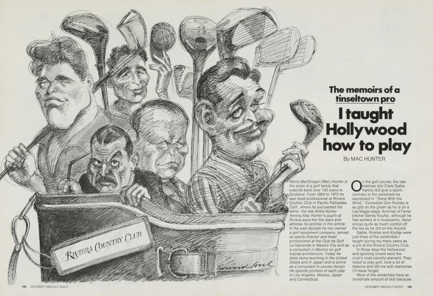I taught Hollywood how to play: The Memoir of a Tinseltown pro