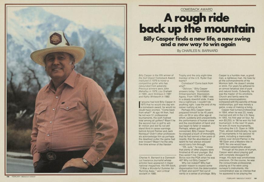 A rough ride back up the mountain