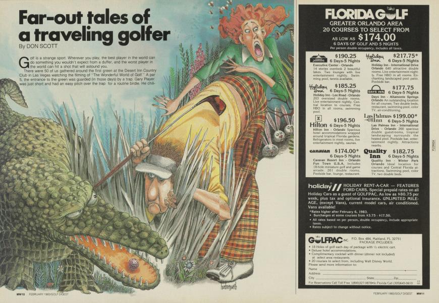 Far-out tales of a traveling golfer
