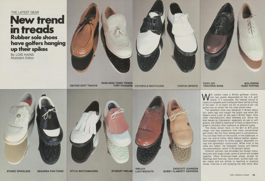 New trend in treads