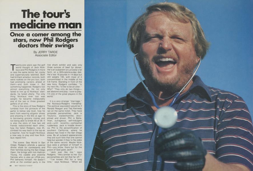 Once a comer among the stars, now Phil Rodgers doctors their swings