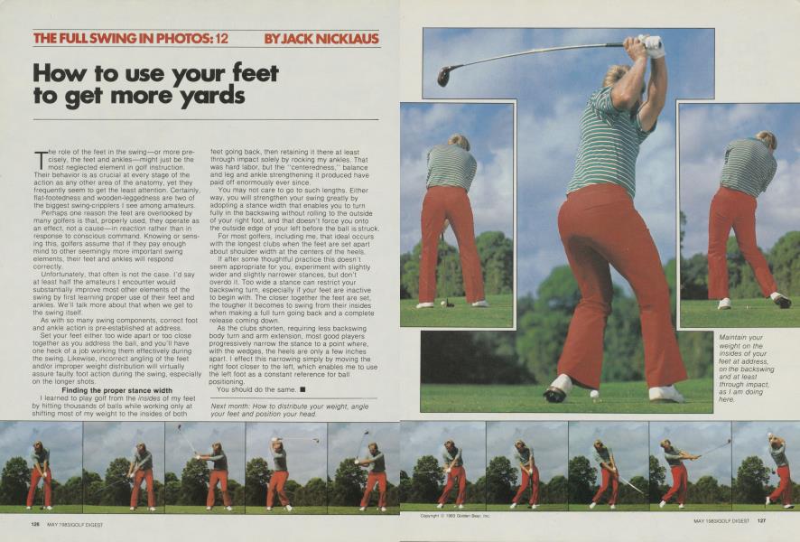 How to use your feet to get more yards