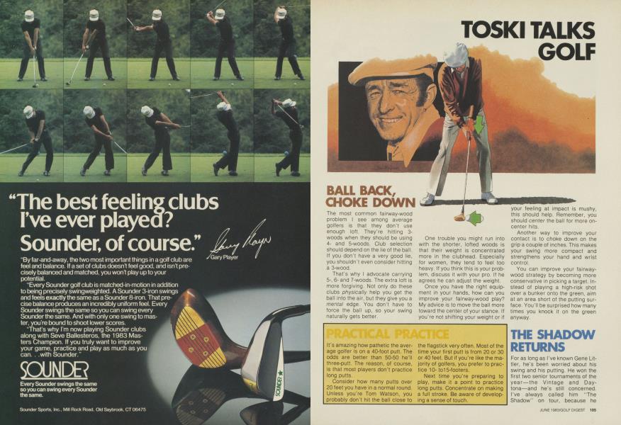 TOSKI TALKS GOLF