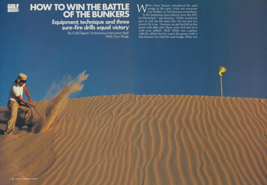 HOW TO WIN THE BATTLE OF THE BUNKERS