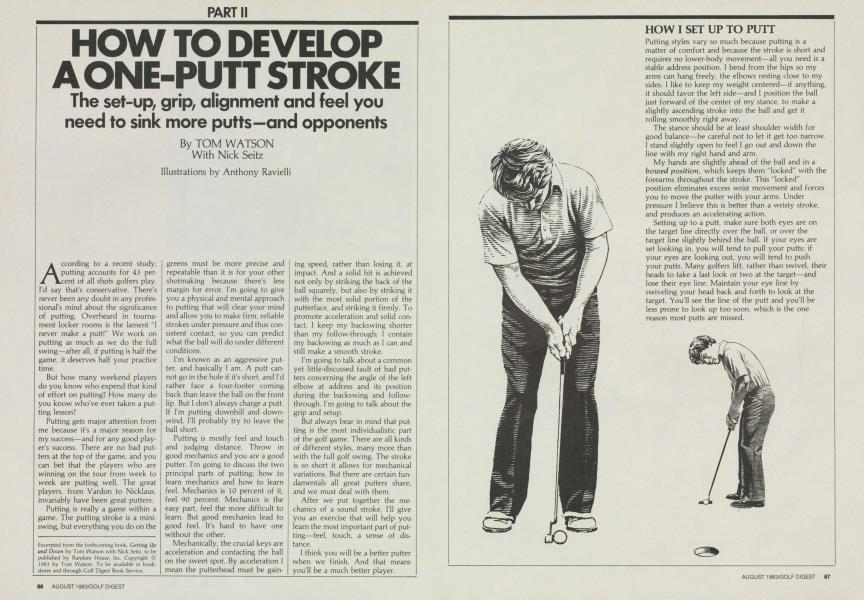 HOW TO DEVELOP A ONE-PUTT STROKE