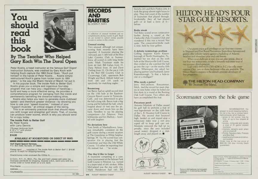RECORDS AND RARITIES
