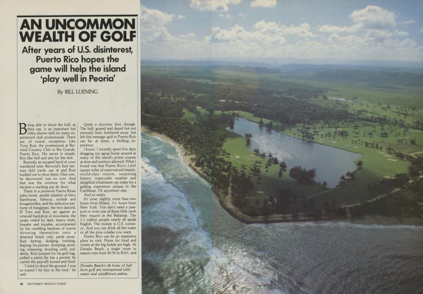 AN UNCOMMON WEALTH OF GOLF