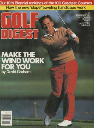 NOVEMBER 1983 | Golf Digest