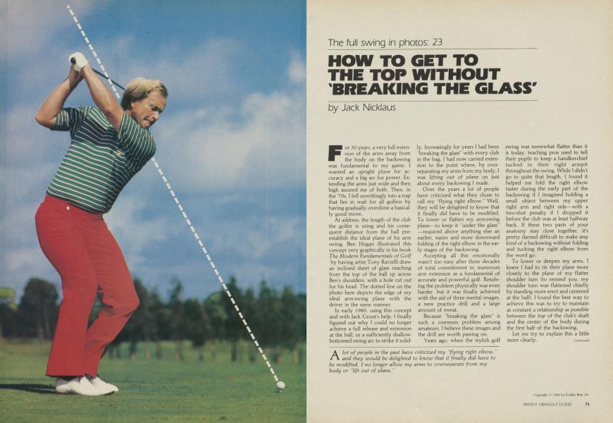 HOW TO GET TO THE TOP WITHOUT 'BREAKING THE GLASS'