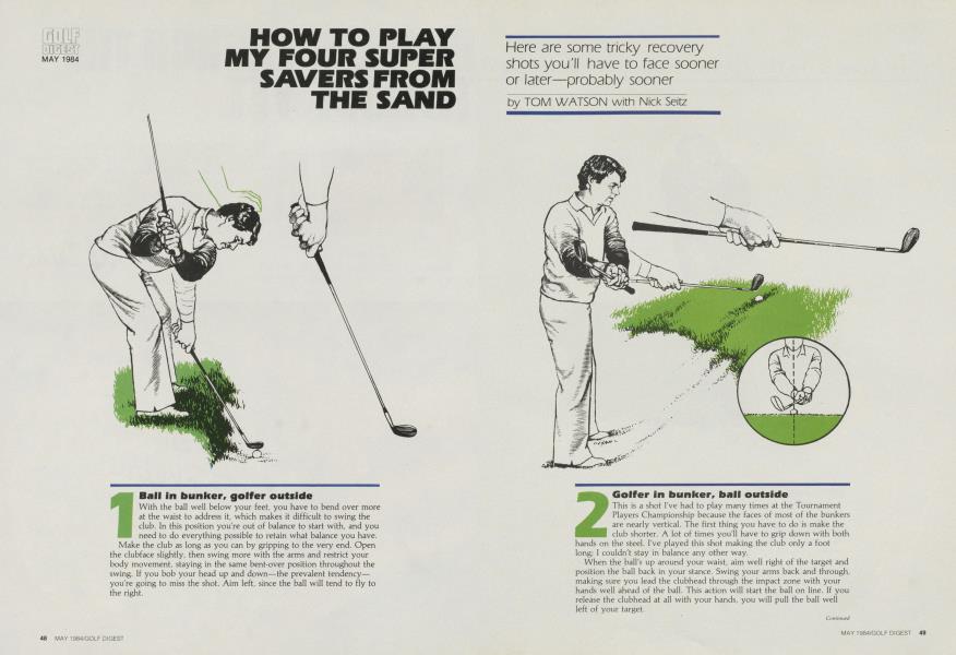 HOW TO PLAY MY FOUR SUPER SAVERS FROM THE SAND
