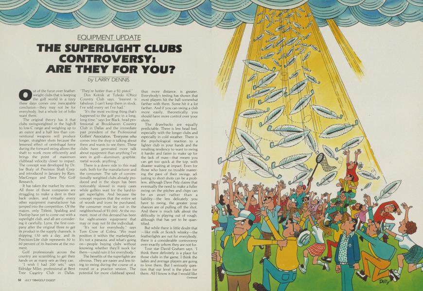 THE SUPERLIGHT CLUBS CONTROVERSY: ARE THEY FOR YOU?