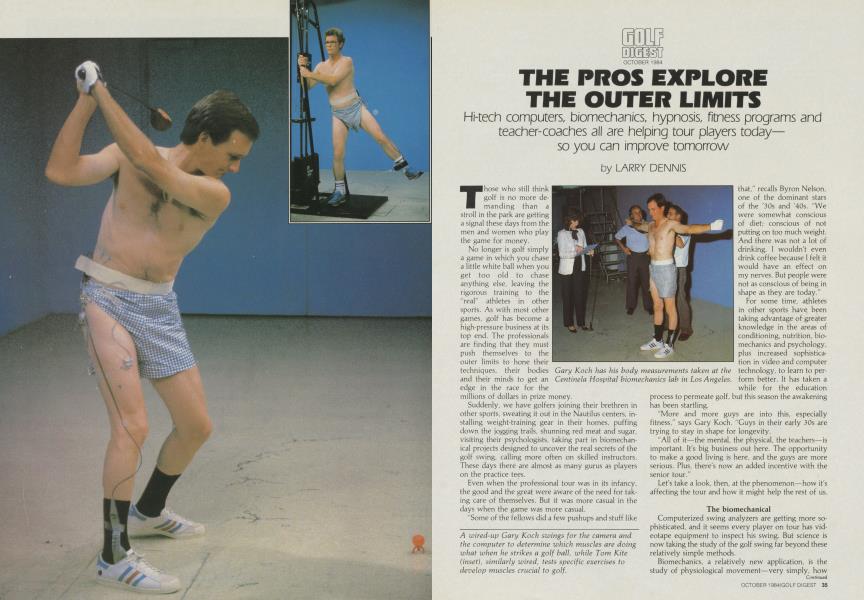 THE PROS EXPLORE THE OUTER LIMITS