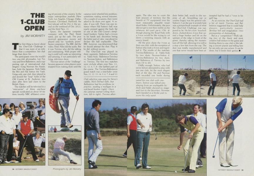THE 1-CLUB OPEN