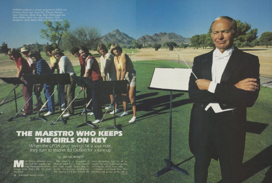THE MAESTRO WHO KEEPS THE GIRLS ON KEY