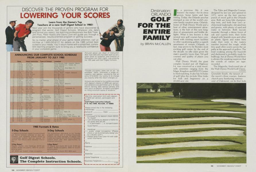 GOLF FOR THE ENTIRE FAMILY