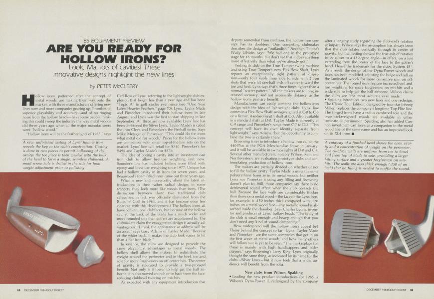 ARE YOU READY FOR HOLLOW IRONS?