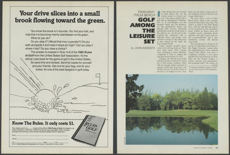 Golf among the leisure set