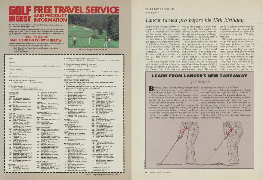 LEARN FROM LANGER'S NEW TAKEAWAY