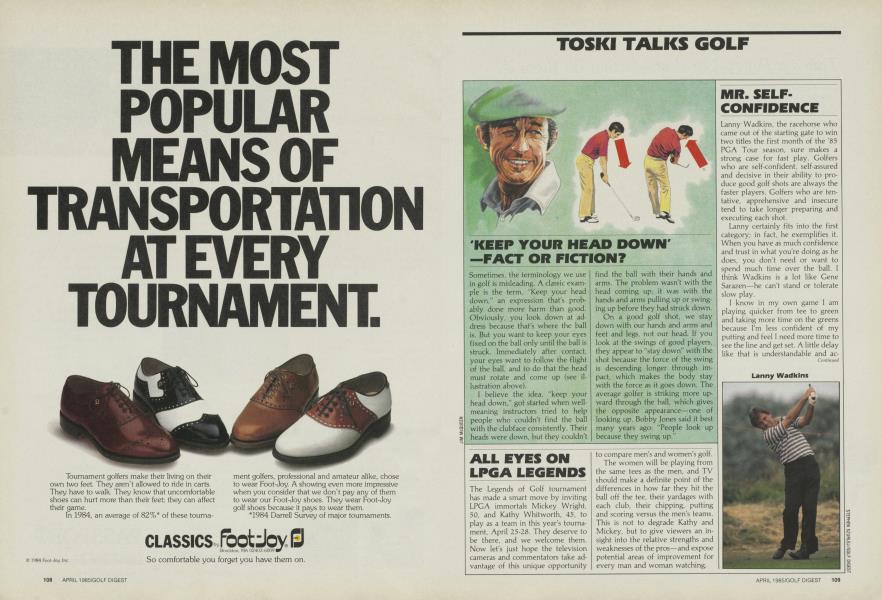 Toski Talks Golf