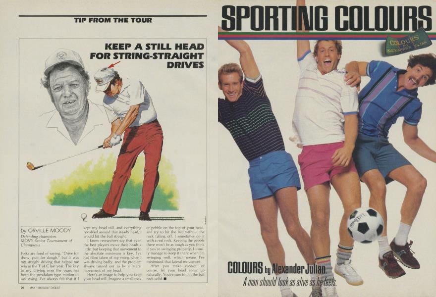 Keep a Still Head for String-Straight Drives