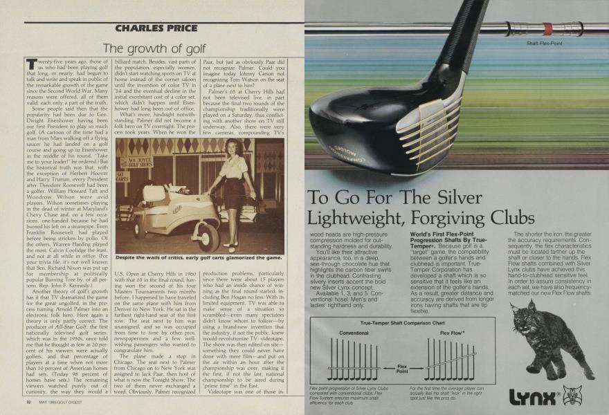 The growth of golf