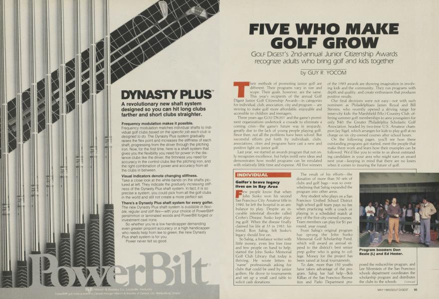 Five Who Make Golf Grow
