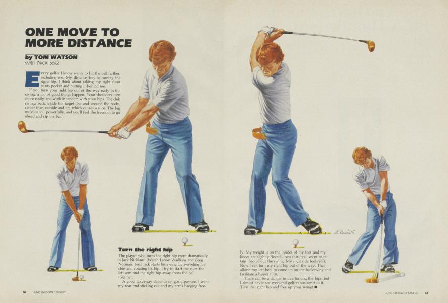 One Move to More Distance