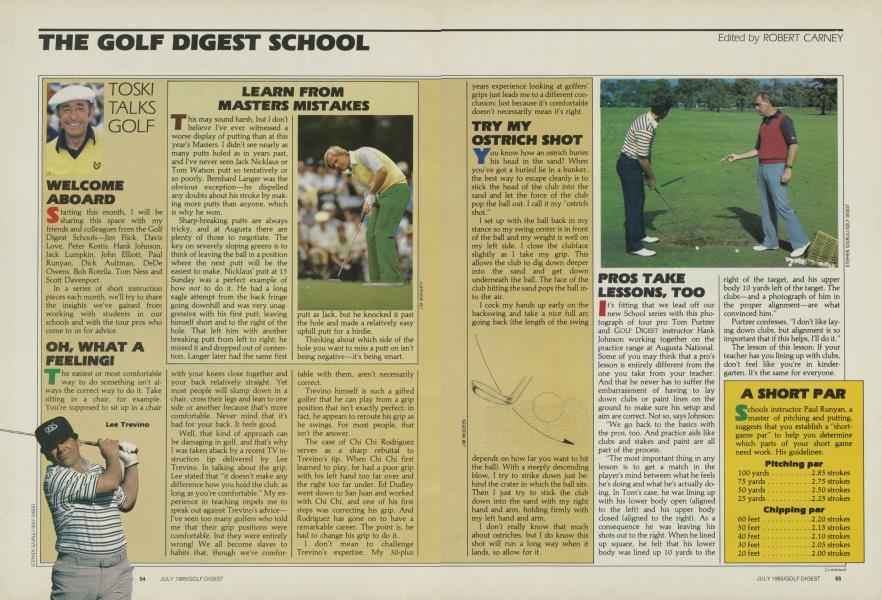 The Golf Digest School