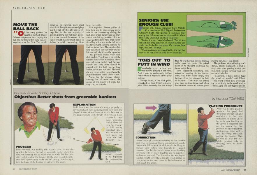 Better Shots from Greenside Bunkers