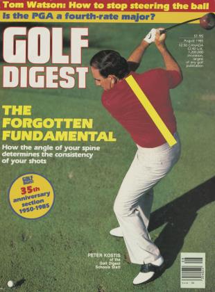 AUGUST 1985 | Golf Digest